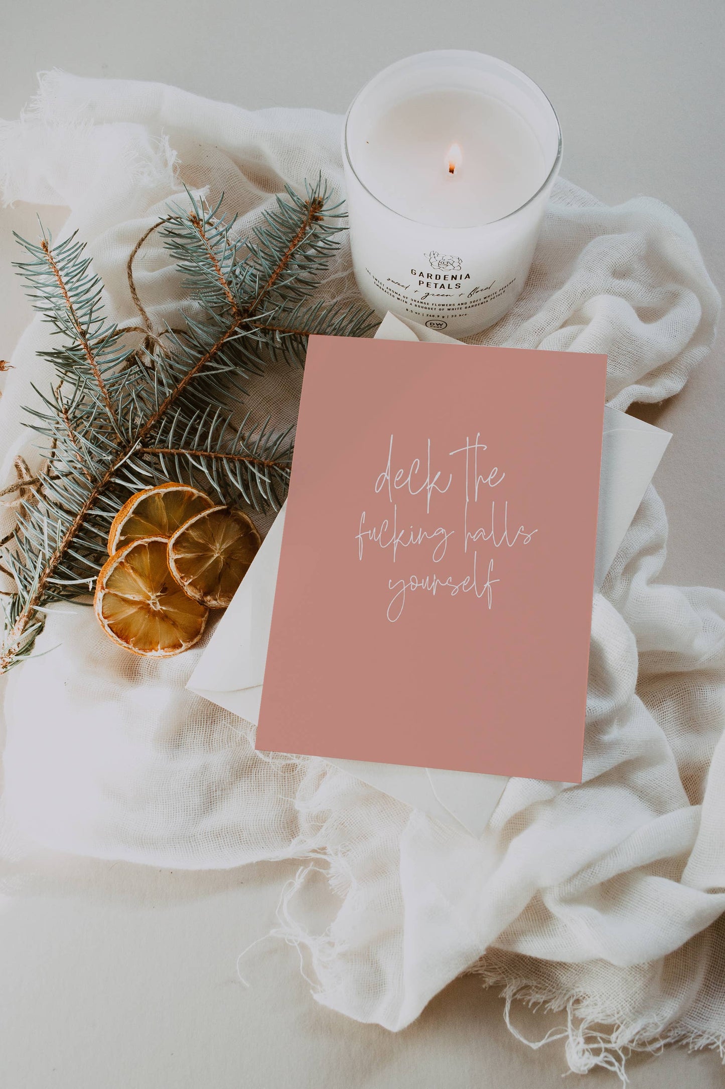 “Deck the Fucking Halls” Christmas Card