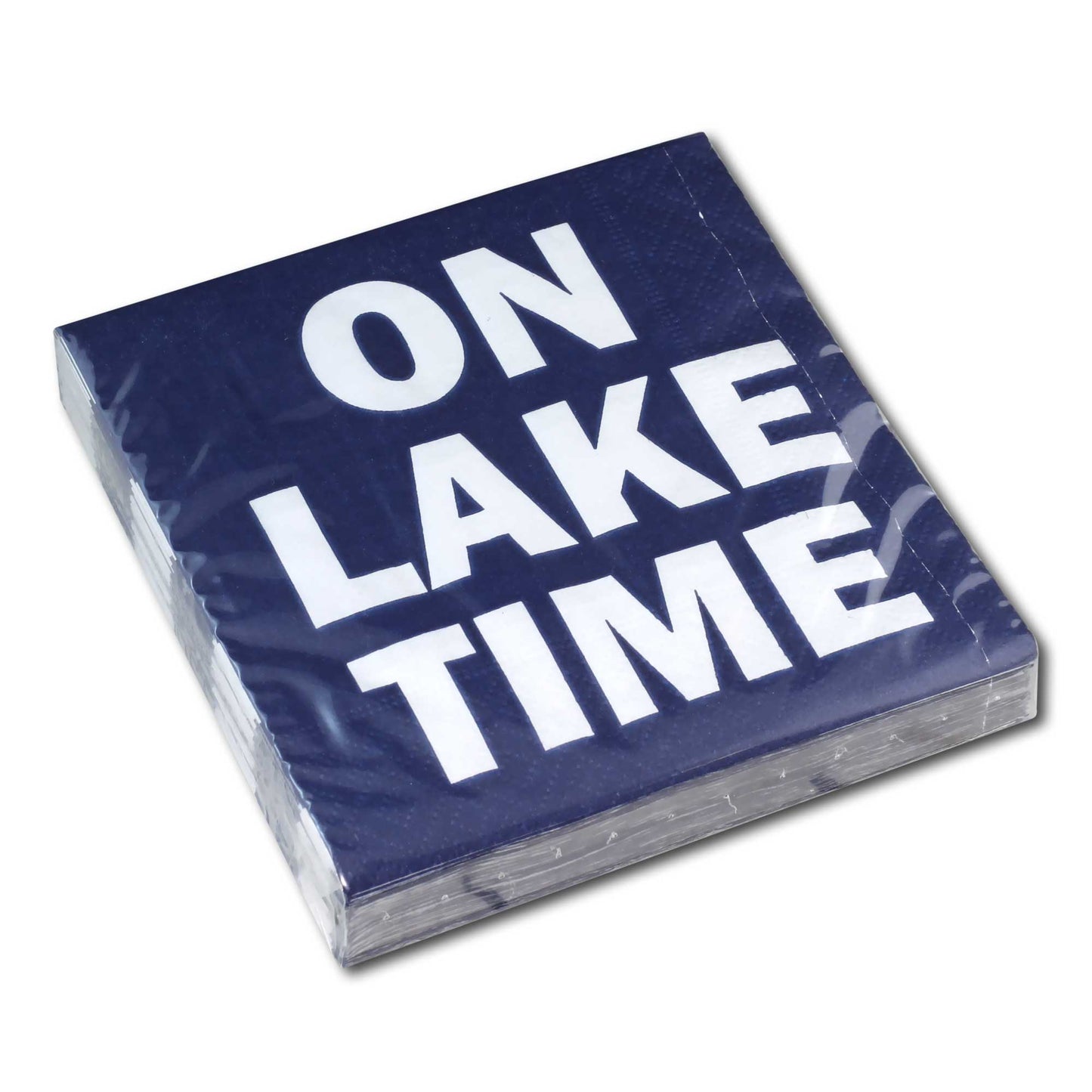 "On Lake Time" Cocktail Napkins