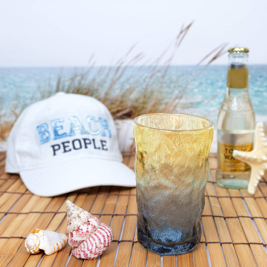 Glacier Glass Drinkware “FlipFlops”