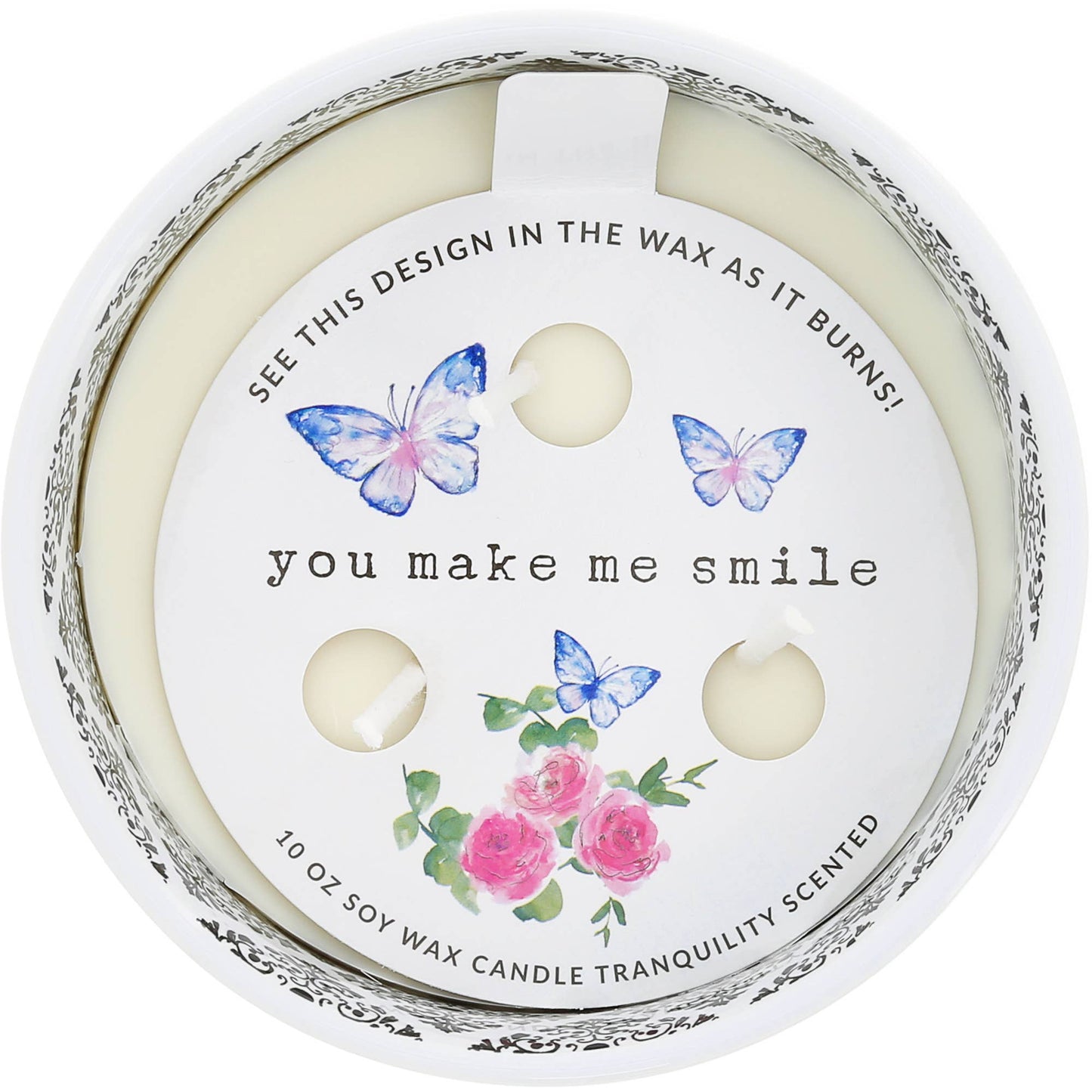 “Amazing You” 10 oz 100% Soy Wax Reveal, Triple Wick Candle