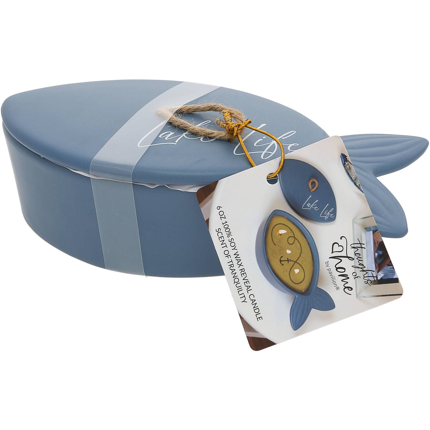 “Lake Life” 100% Soy Wax Reveal Candle Scent: Tranquility