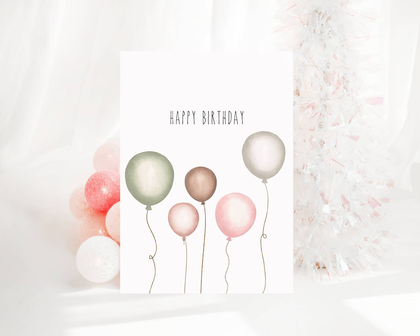 “Happy Birthday” Birthday Card