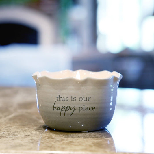 “This is my Happy Place” 100% Soy Wax Reveal Candle