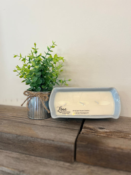 “At the Lake” Triple Soy Wax Candle