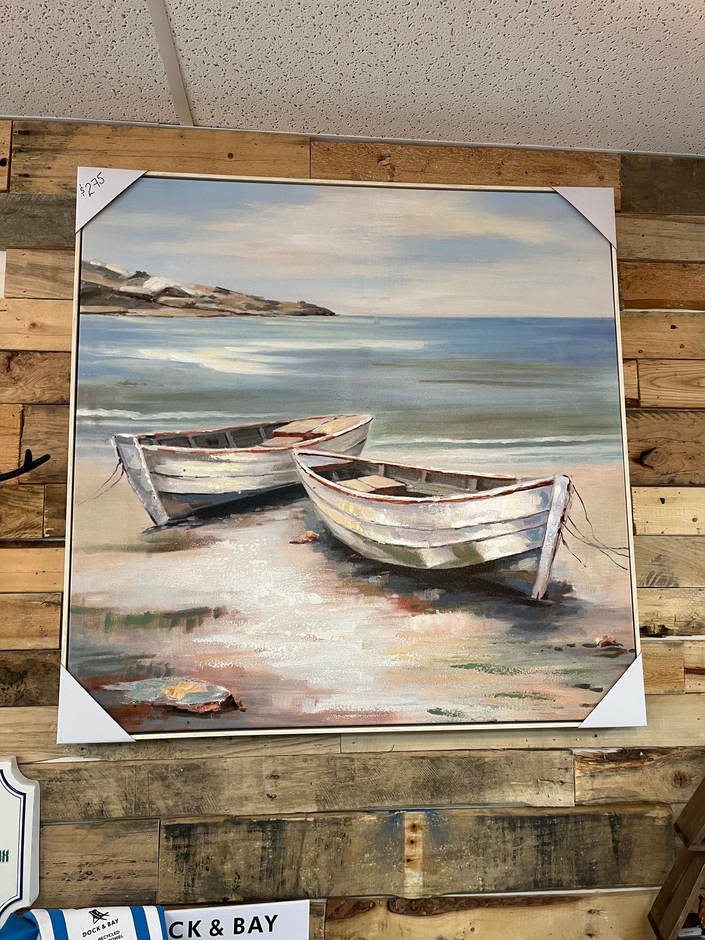 “Boats Ashore” Artwork