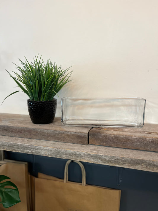 Glass Holder/Vase Rectangle