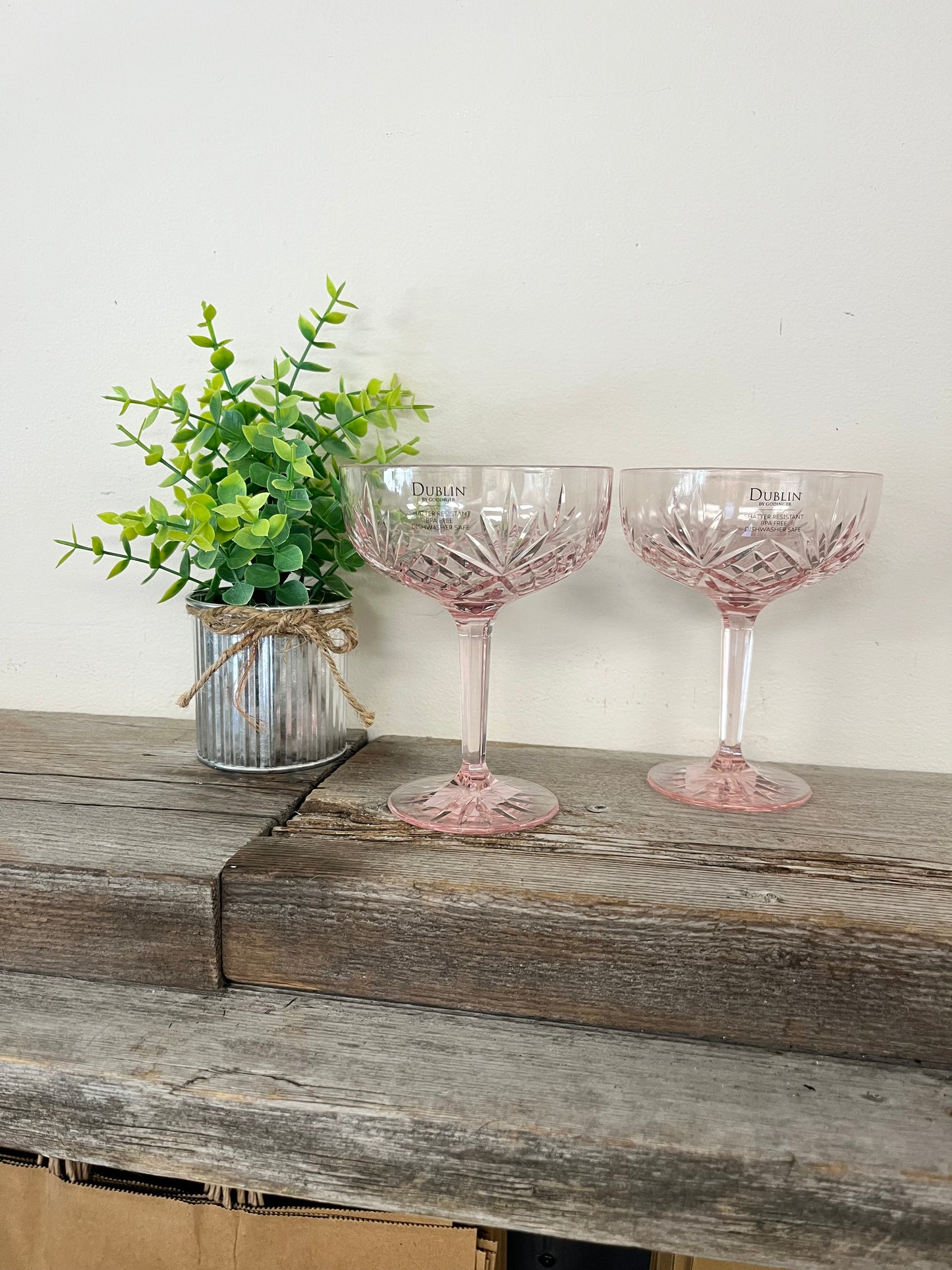 Pink Martini Glasses