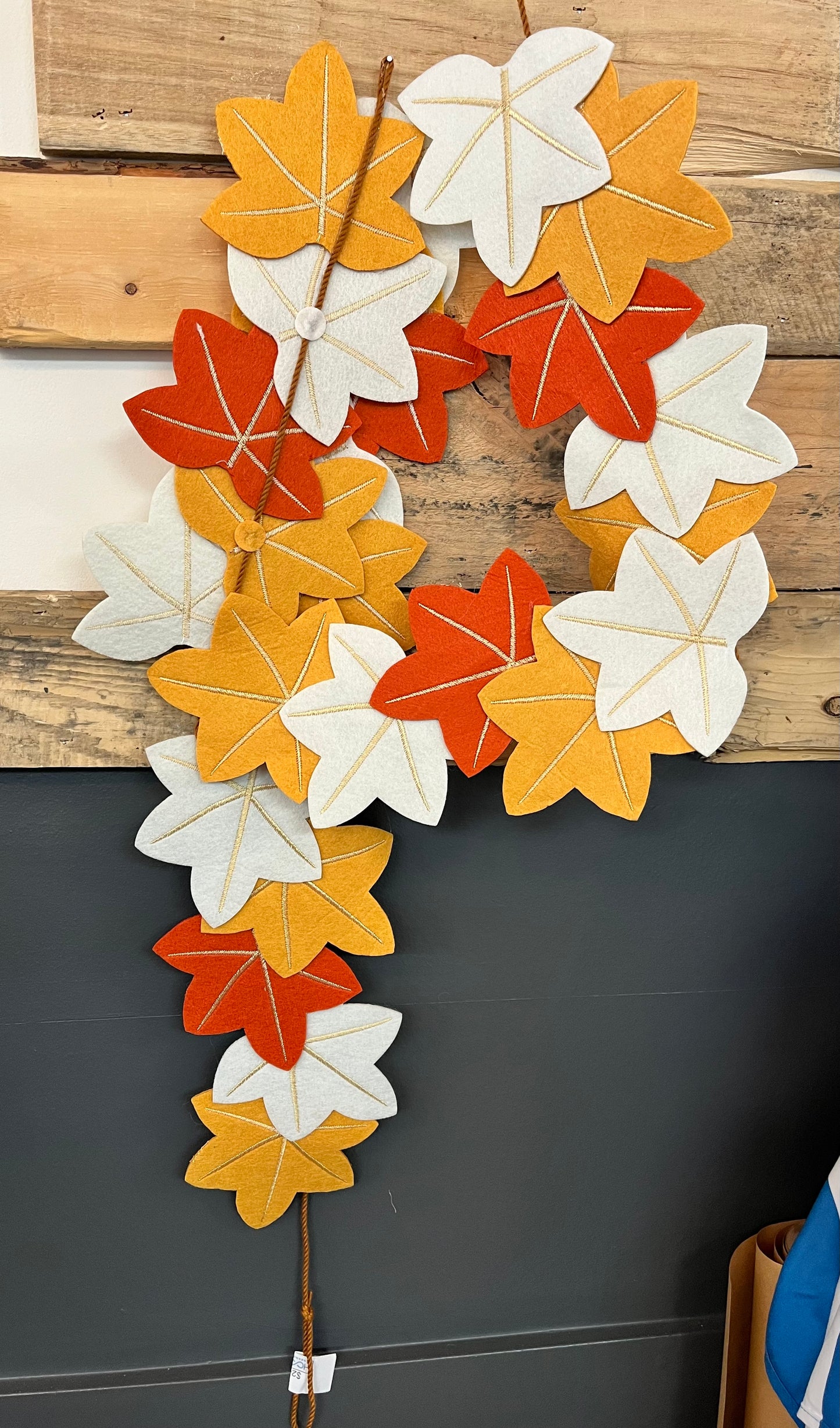 Leaves Garland 62”