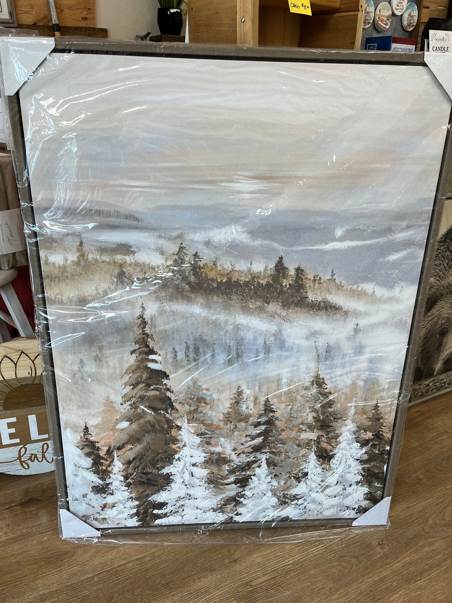 “Pines at Dawn” Canvas
