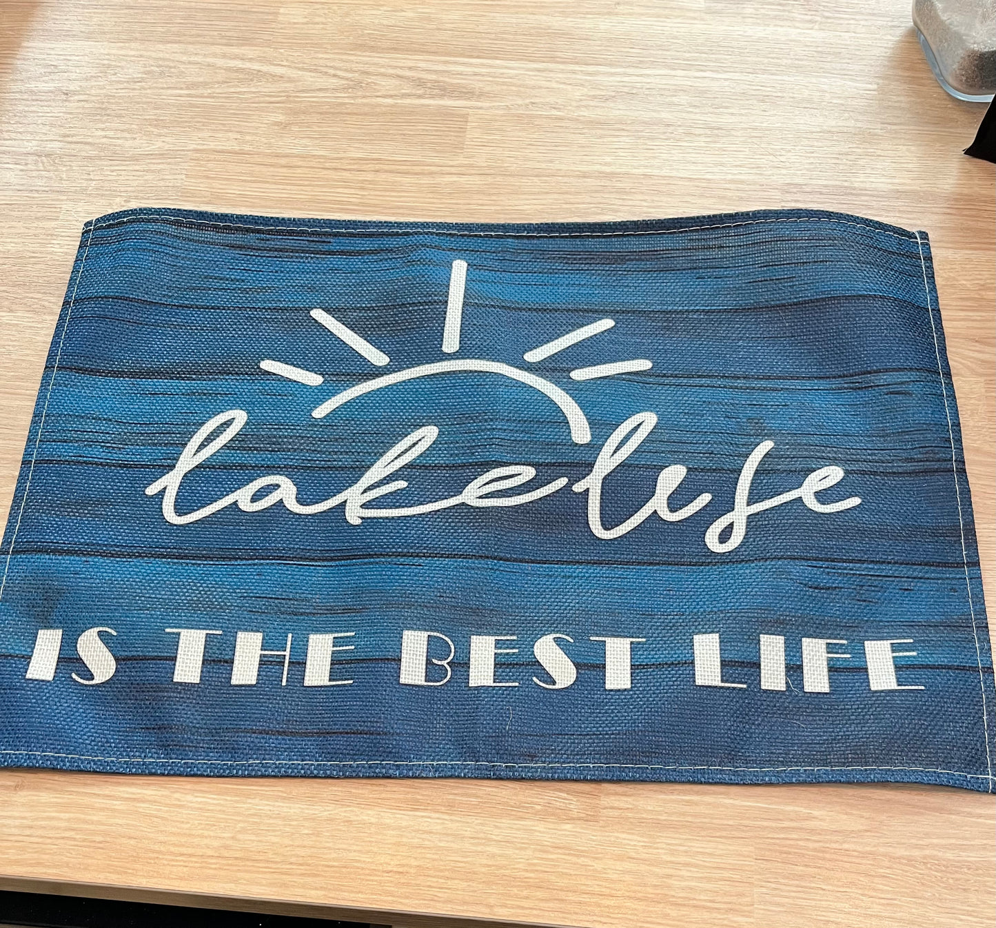 “Lake Life is the best life” Placemats
