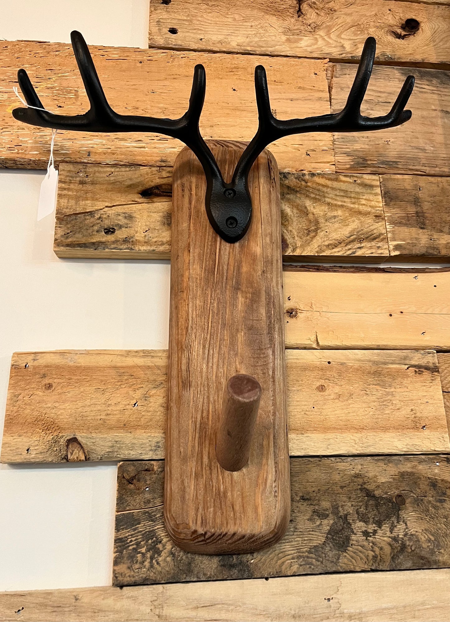 “Antler” Hanging Wooden Hook