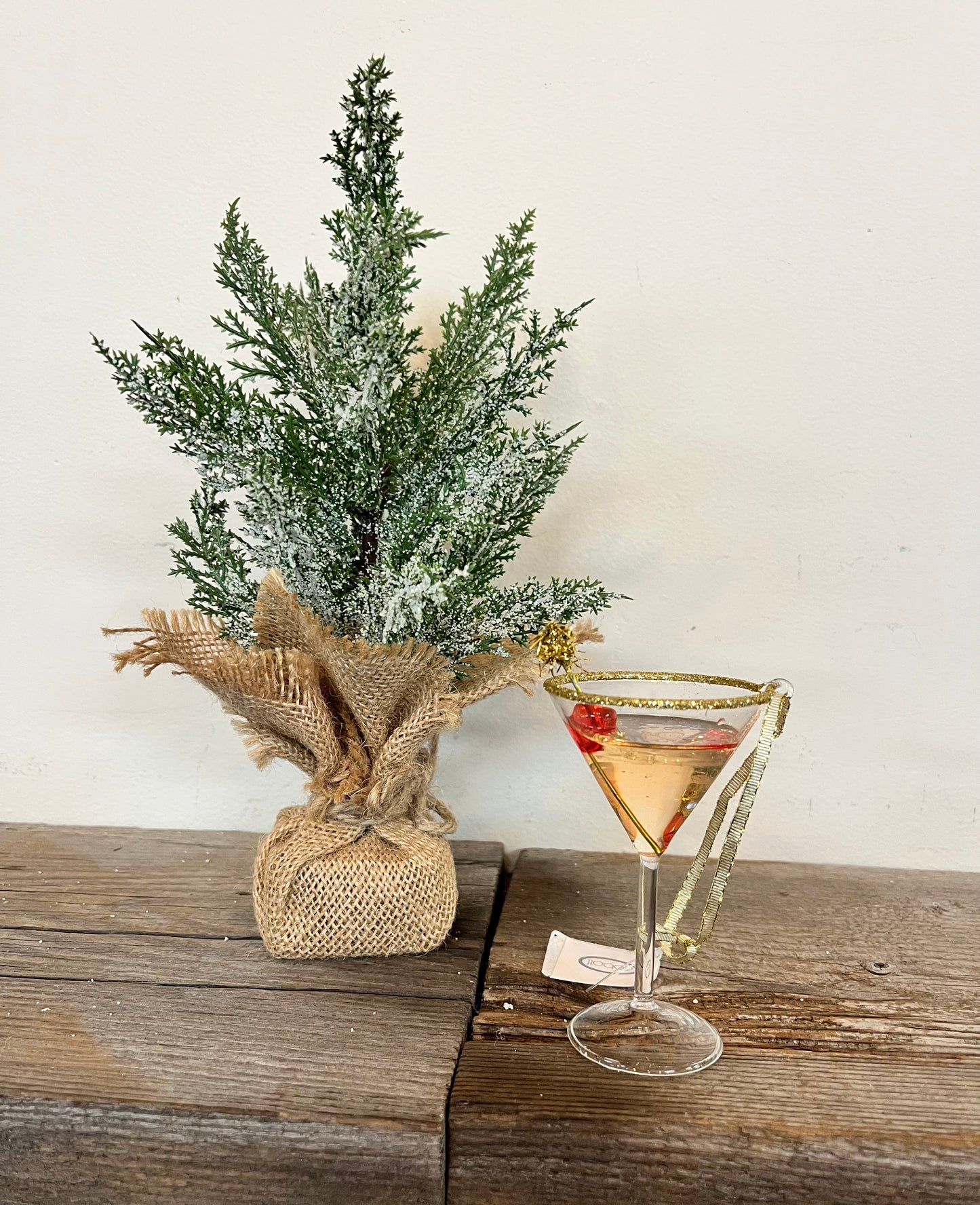 “Martini Glass” Christmas Ornament