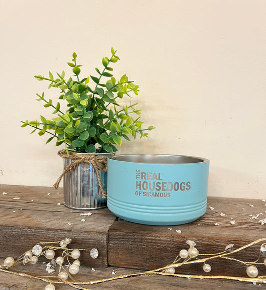 ‘The Real Housedogs of Sicamous” Dog Bowl