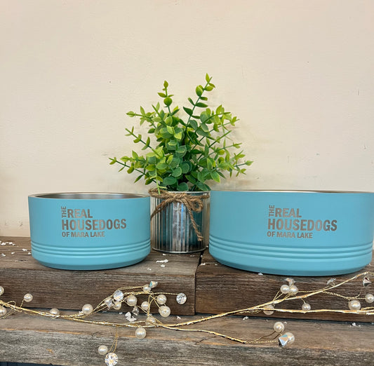 ‘The Real Housedogs of Mara Lake” Dog Bowl