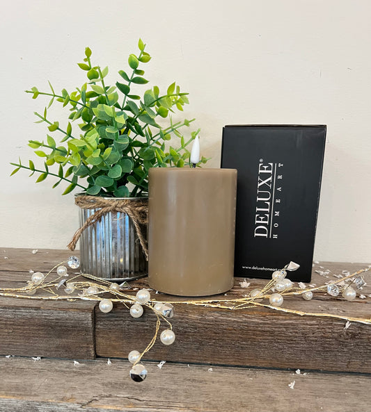 LED Indoor Pillar Candle Medium