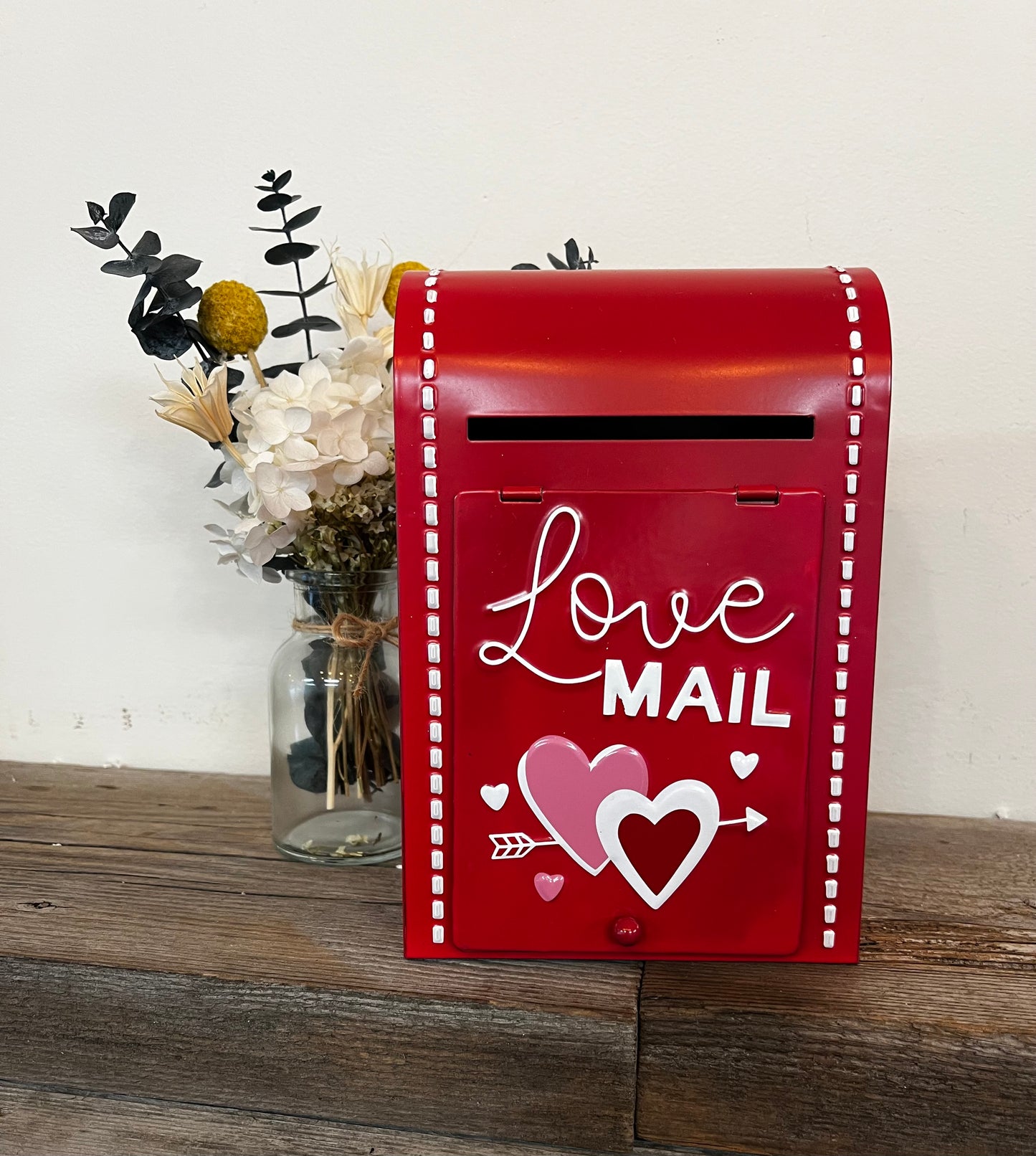 “Love Mail” Metal Decorative Mailbox