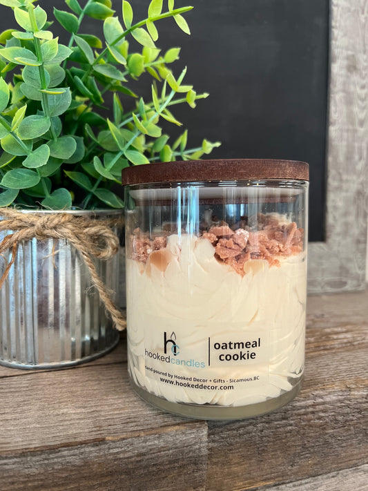 “Oatmeal Cookie Crumble” Signature Whipped Candle