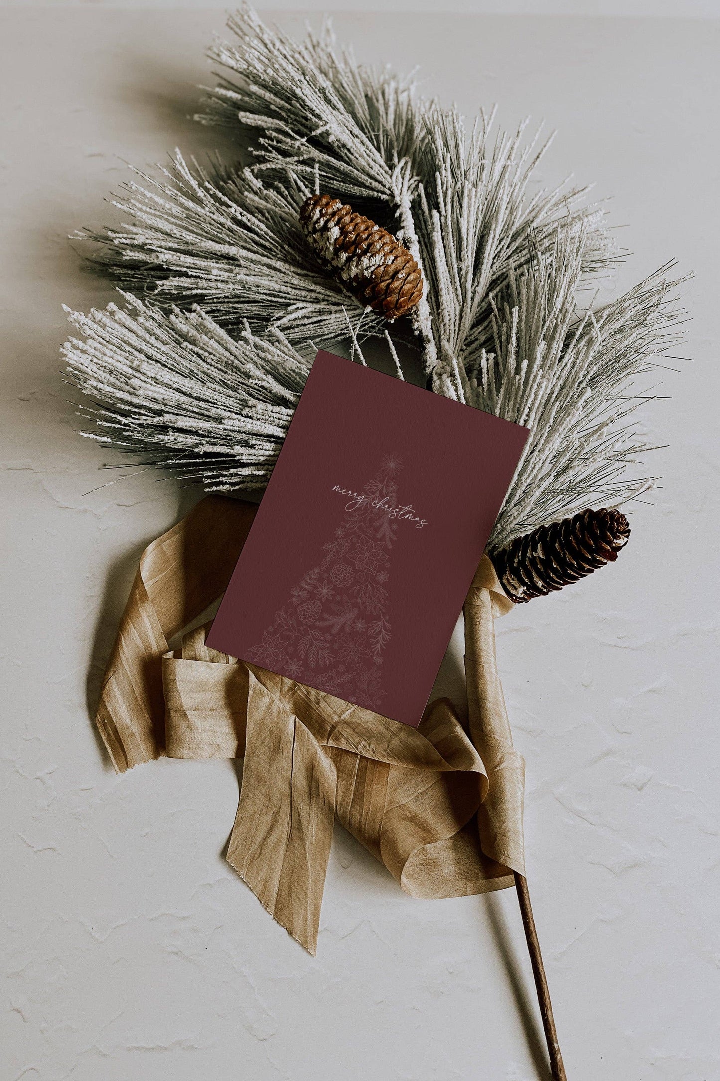 "Merry Christmas” Greeting Card