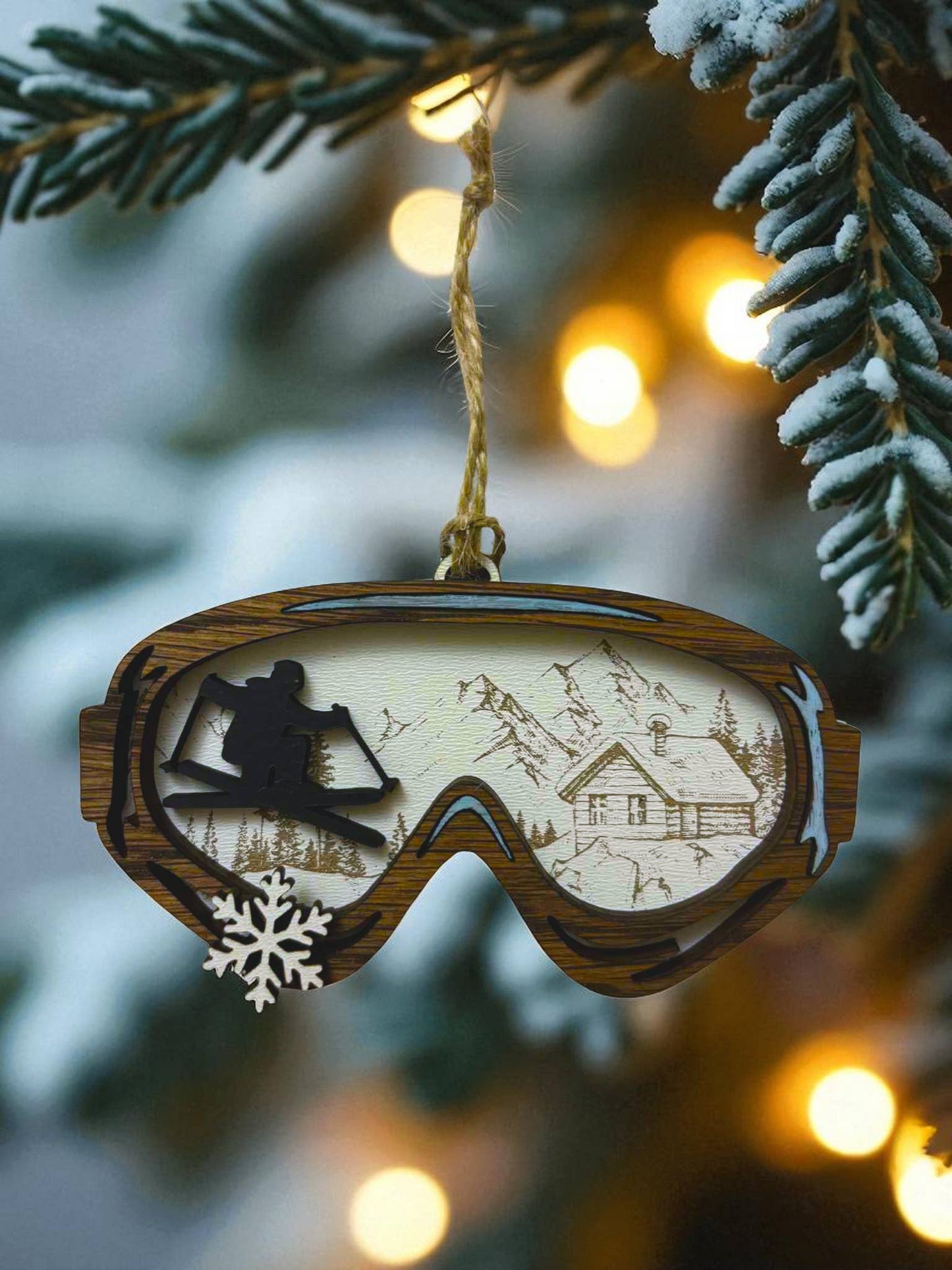 Ski Goggles Ornament