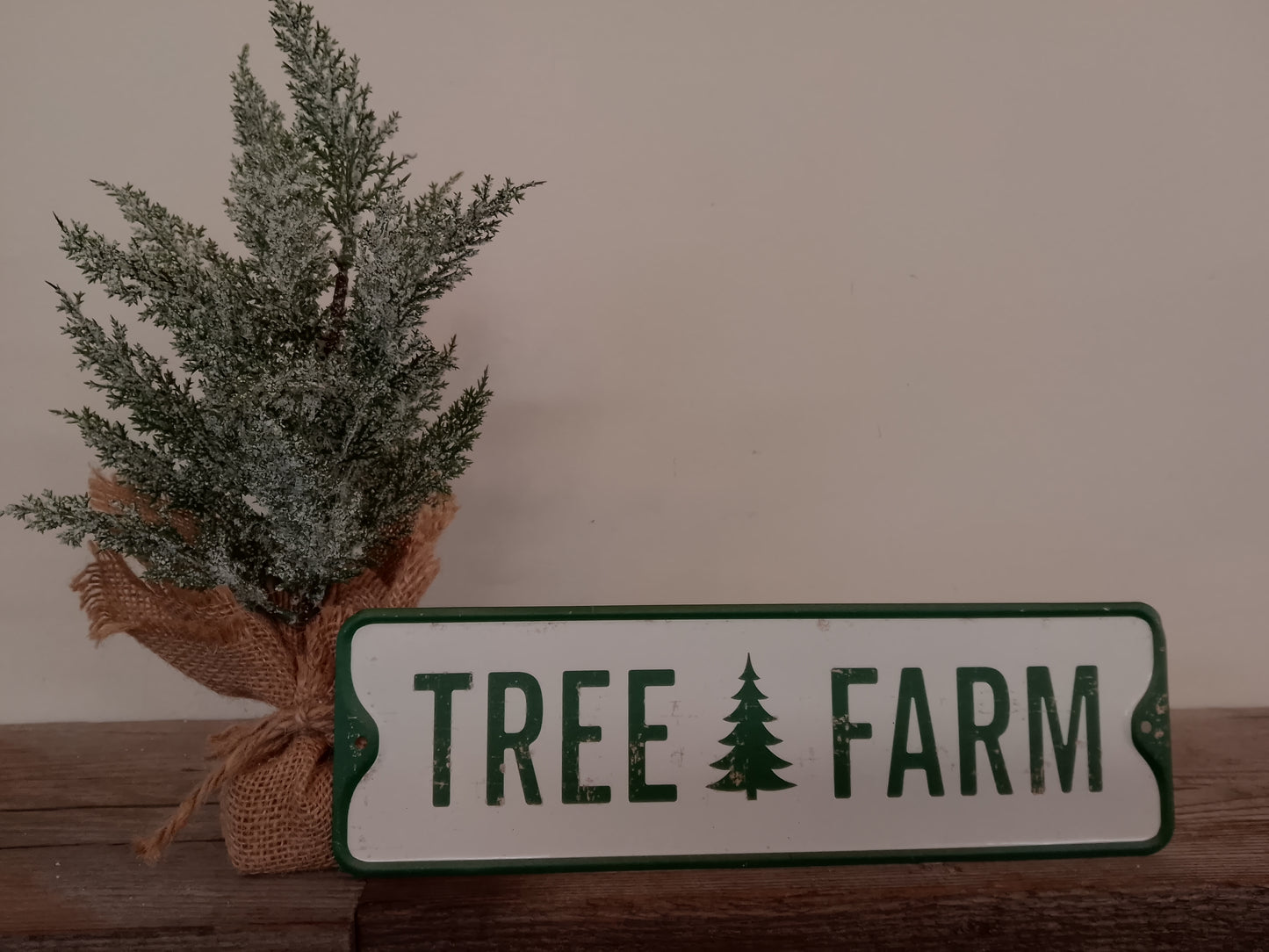 Tree Farm Metal Sign