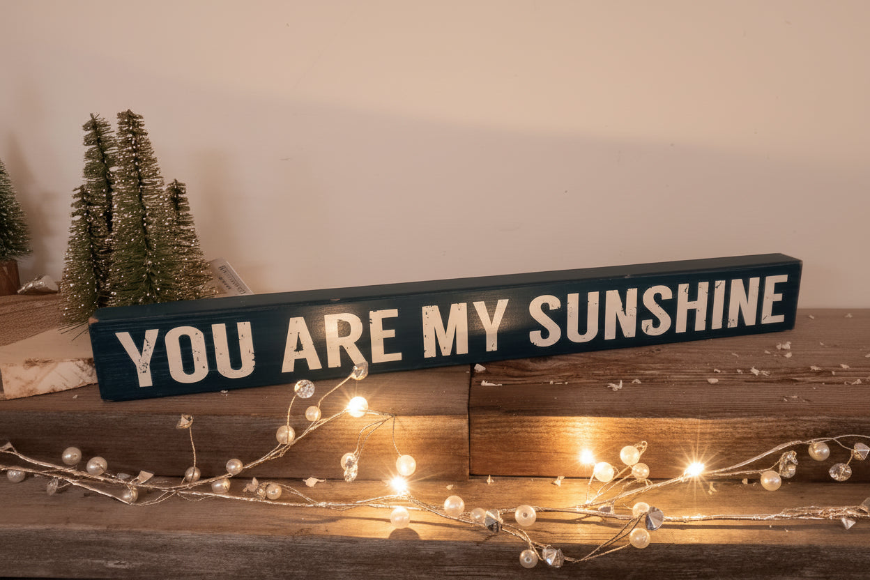 "You are my Sunshine" Block Wood Sign