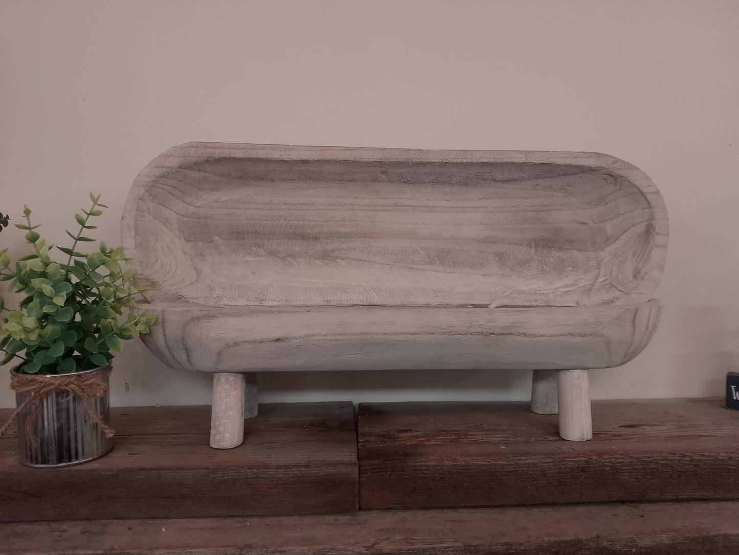 Woden Oval Tray with Legs