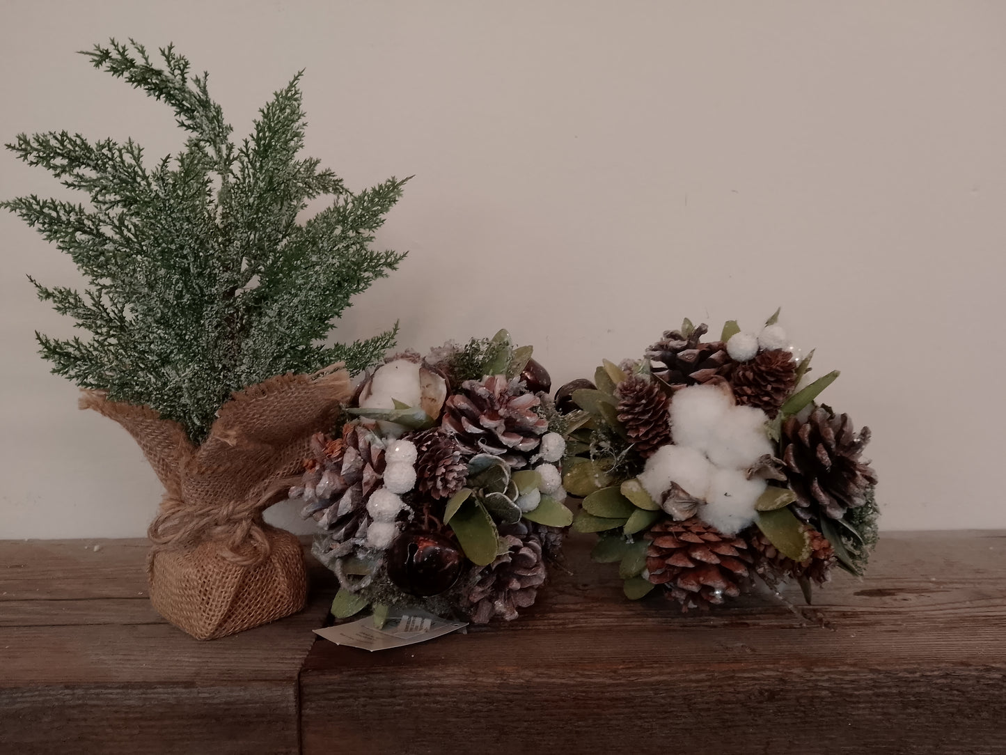 Greenery Christmas Balls