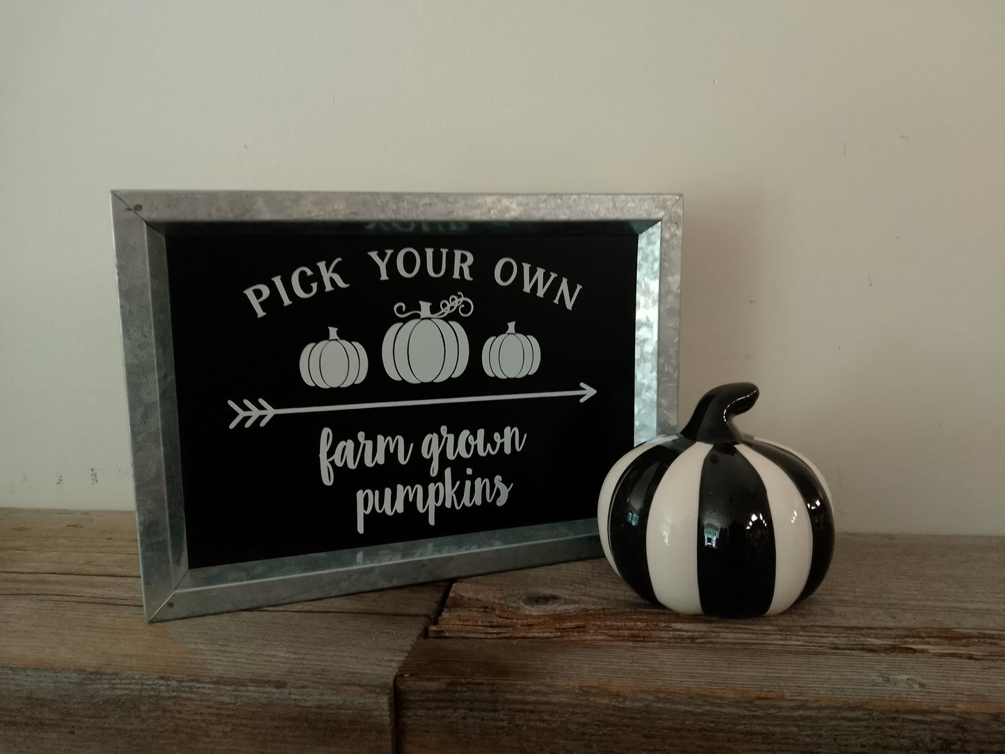 "Pick Your Own" Pumpkin Sign