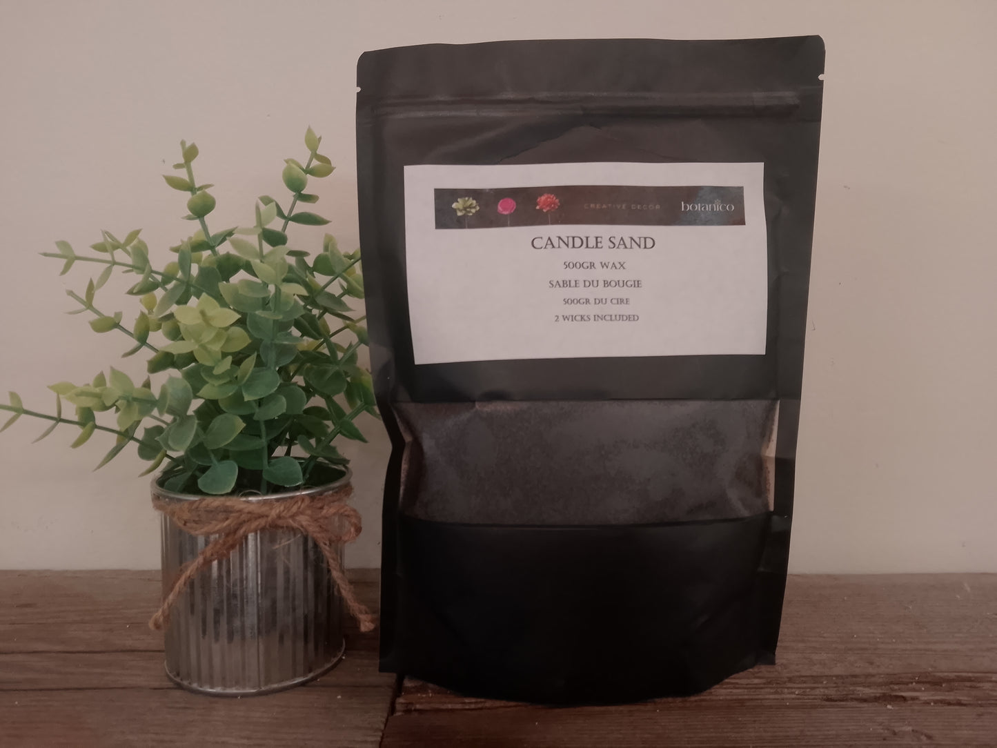 "Dark Brown" Candle Sand