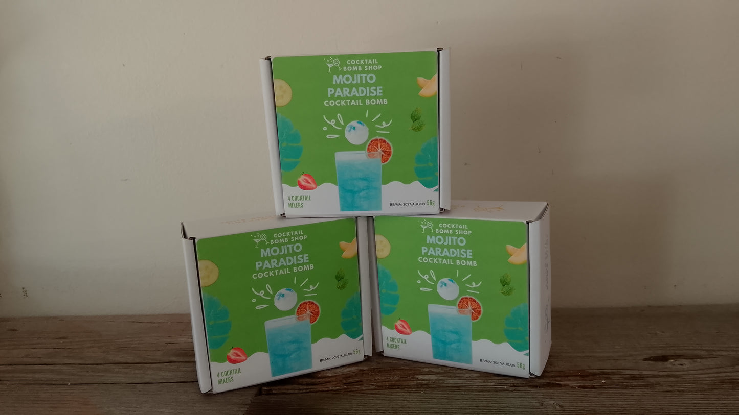 Cocktail Bombs-Mojito Paradise 4 pack