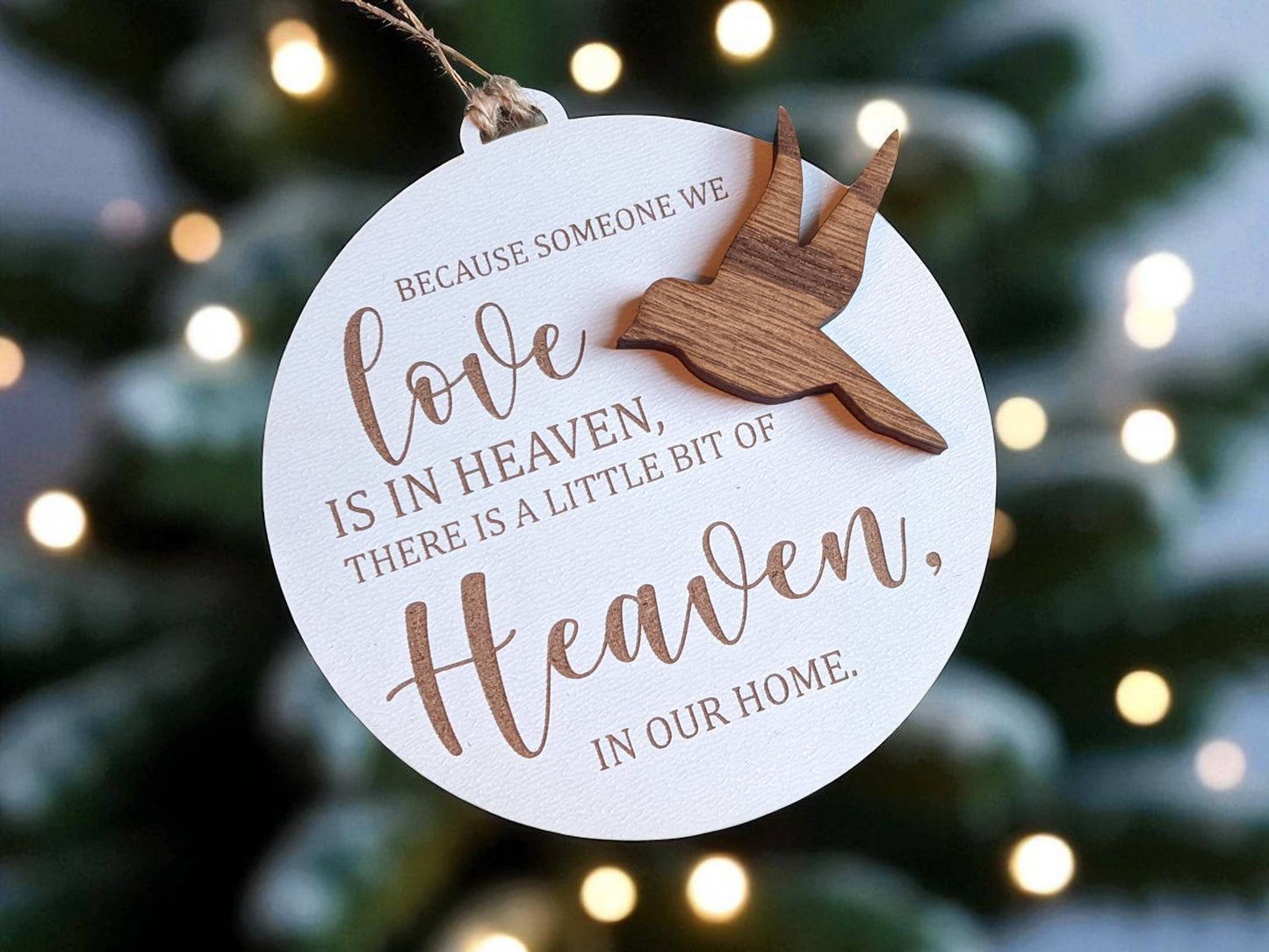 Memorial Heaven Christmas Ornament