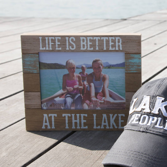 Lake People Photo Frame