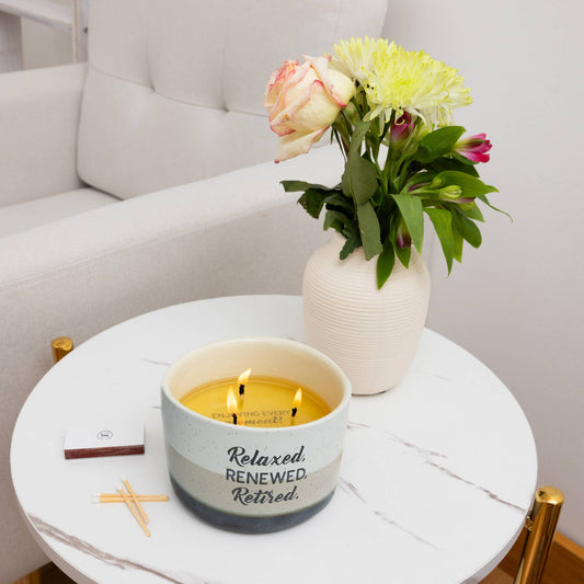 "Retired” Triple Wick 100% Soy Wax Reveal Candle