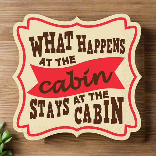 What Happens Cocktail Napkins