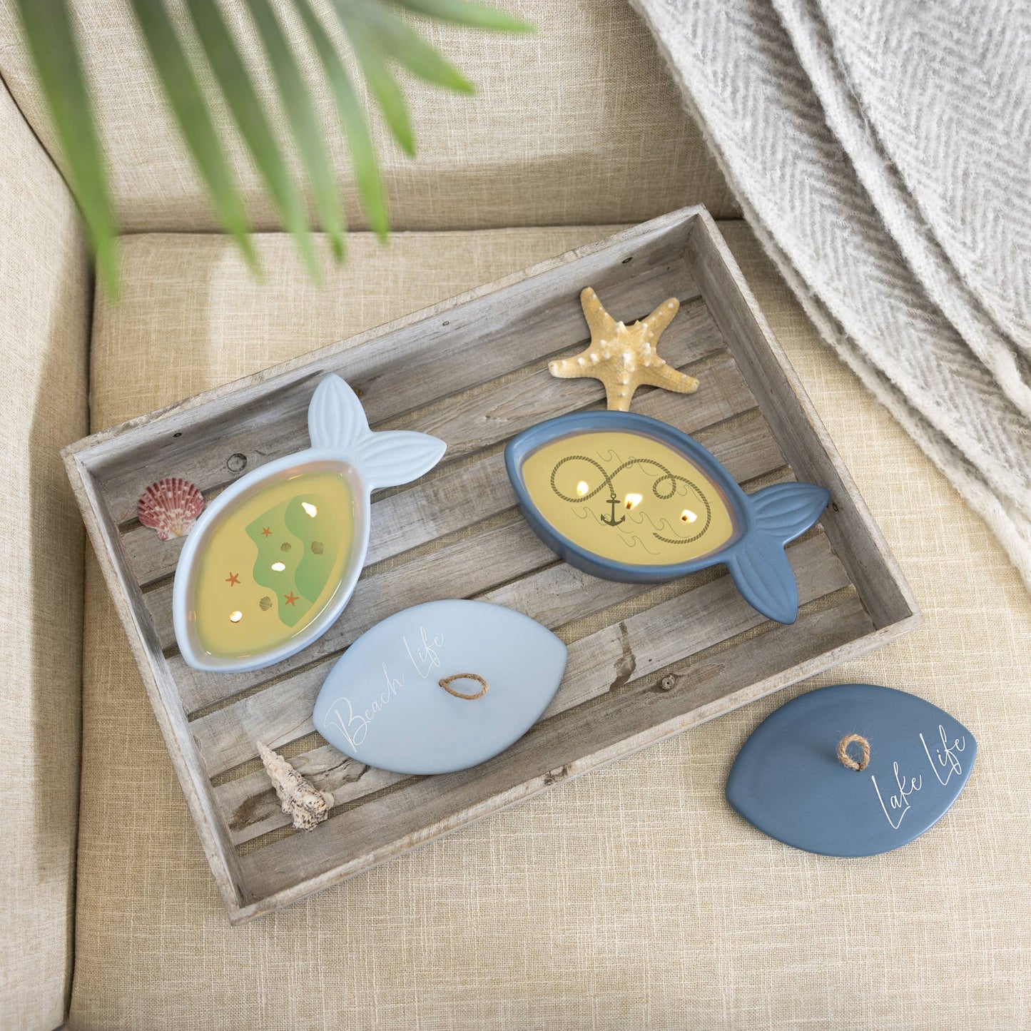 “Lake Life” 100% Soy Wax Reveal Candle Scent: Tranquility