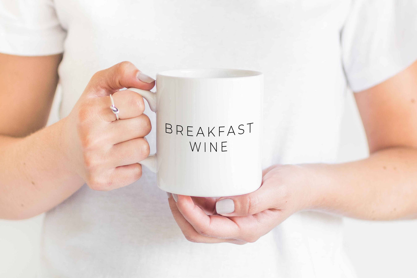 “Breakfast Wine” Ceramic Mug