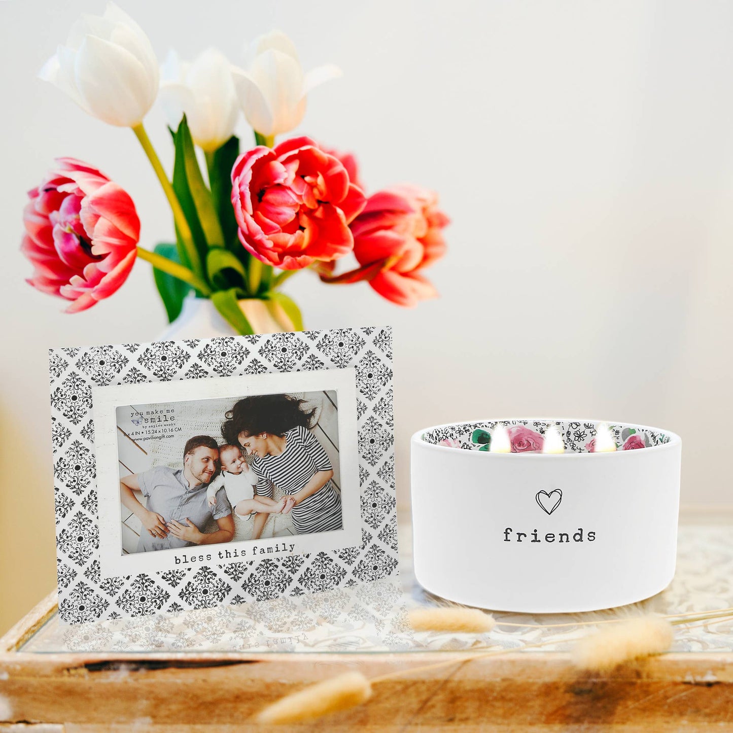“Friends” Triple Wick 100% Soy Wax Reveal Candle