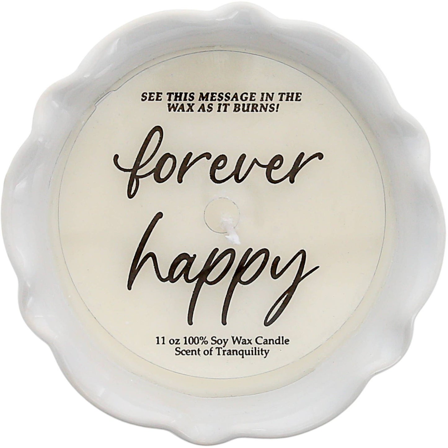 “This is my Happy Place” 100% Soy Wax Reveal Candle