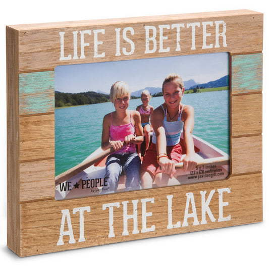 Lake People Photo Frame