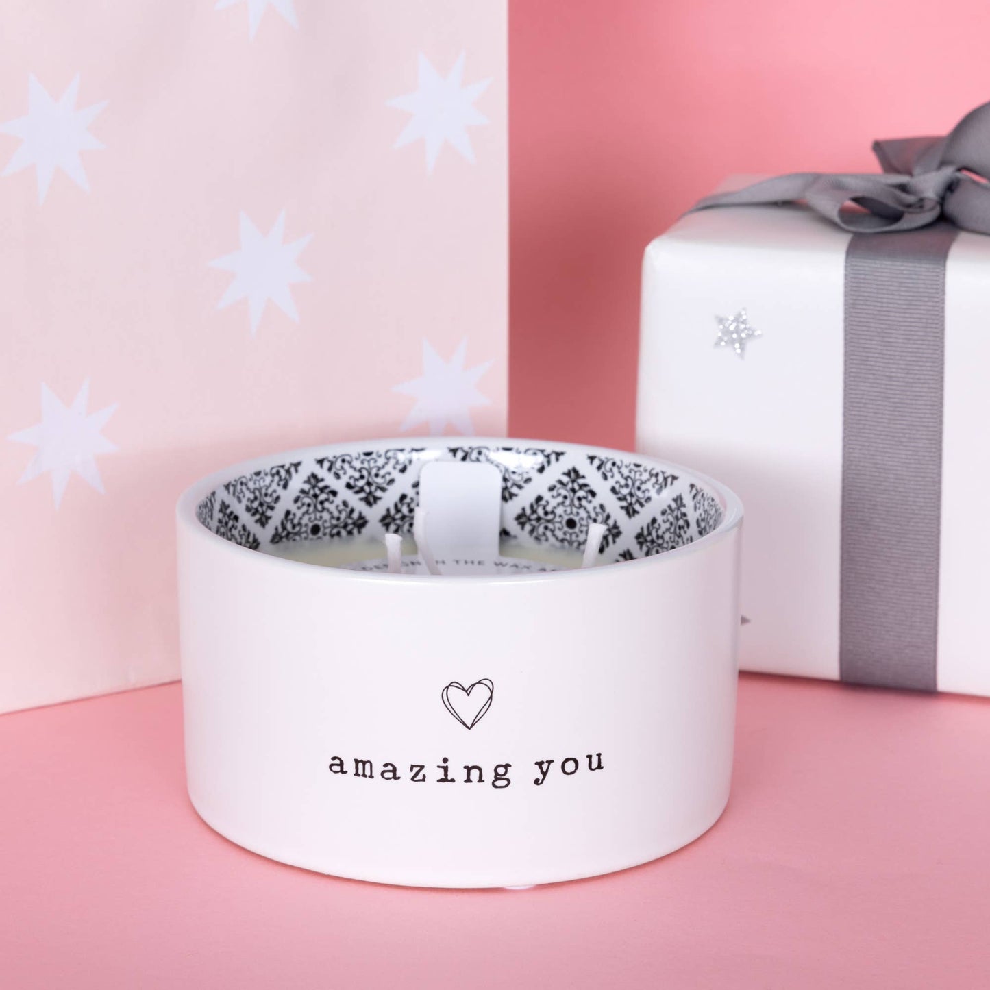 “Amazing You” 10 oz 100% Soy Wax Reveal, Triple Wick Candle