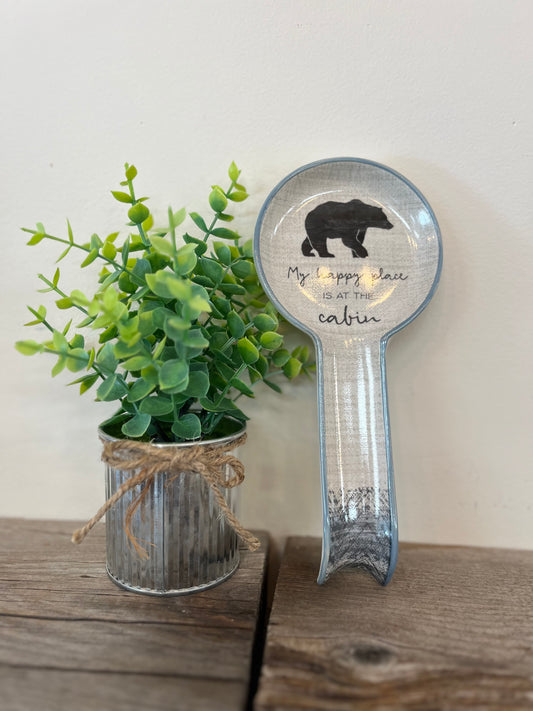 “My Happy Place” Spoon Rest