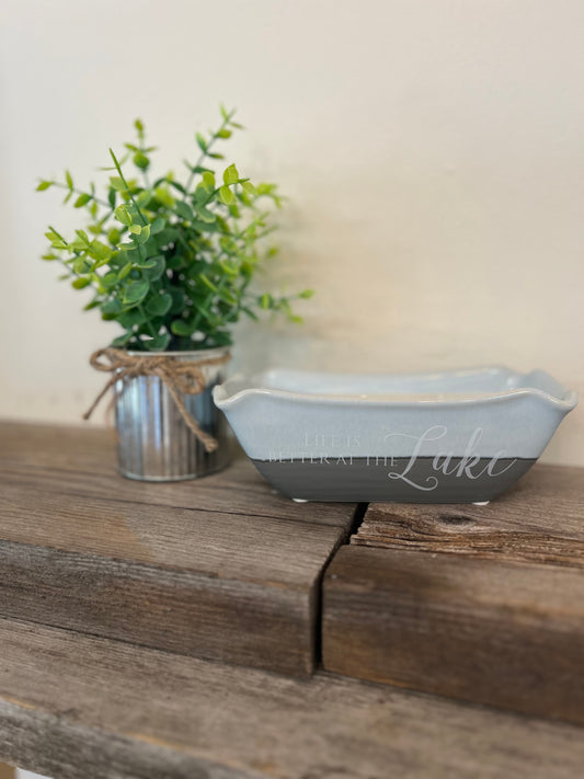 “At the Lake” Triple Soy Wax Candle
