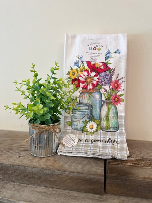 “Grow a Good Life” Dual Purpose Towel