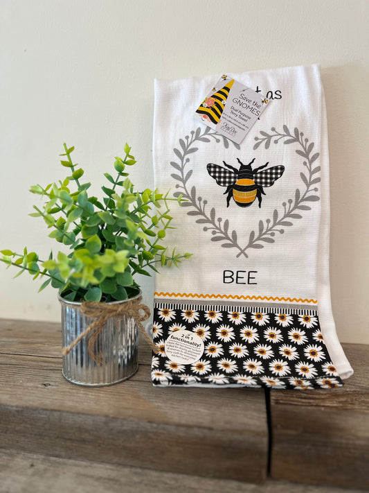 “Sweet as can Bee” Dual Purpose Kitchen Towel