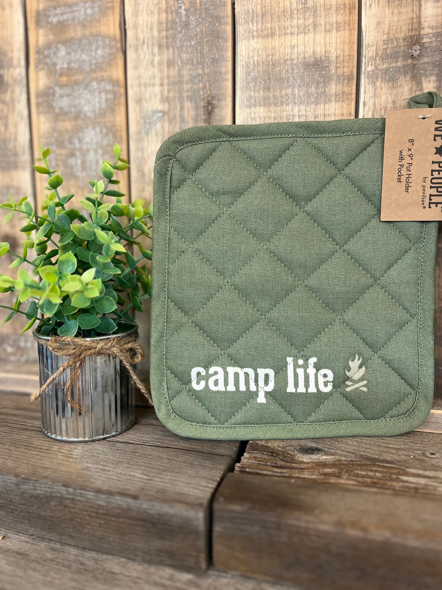 “Camp Life” Pot Holder