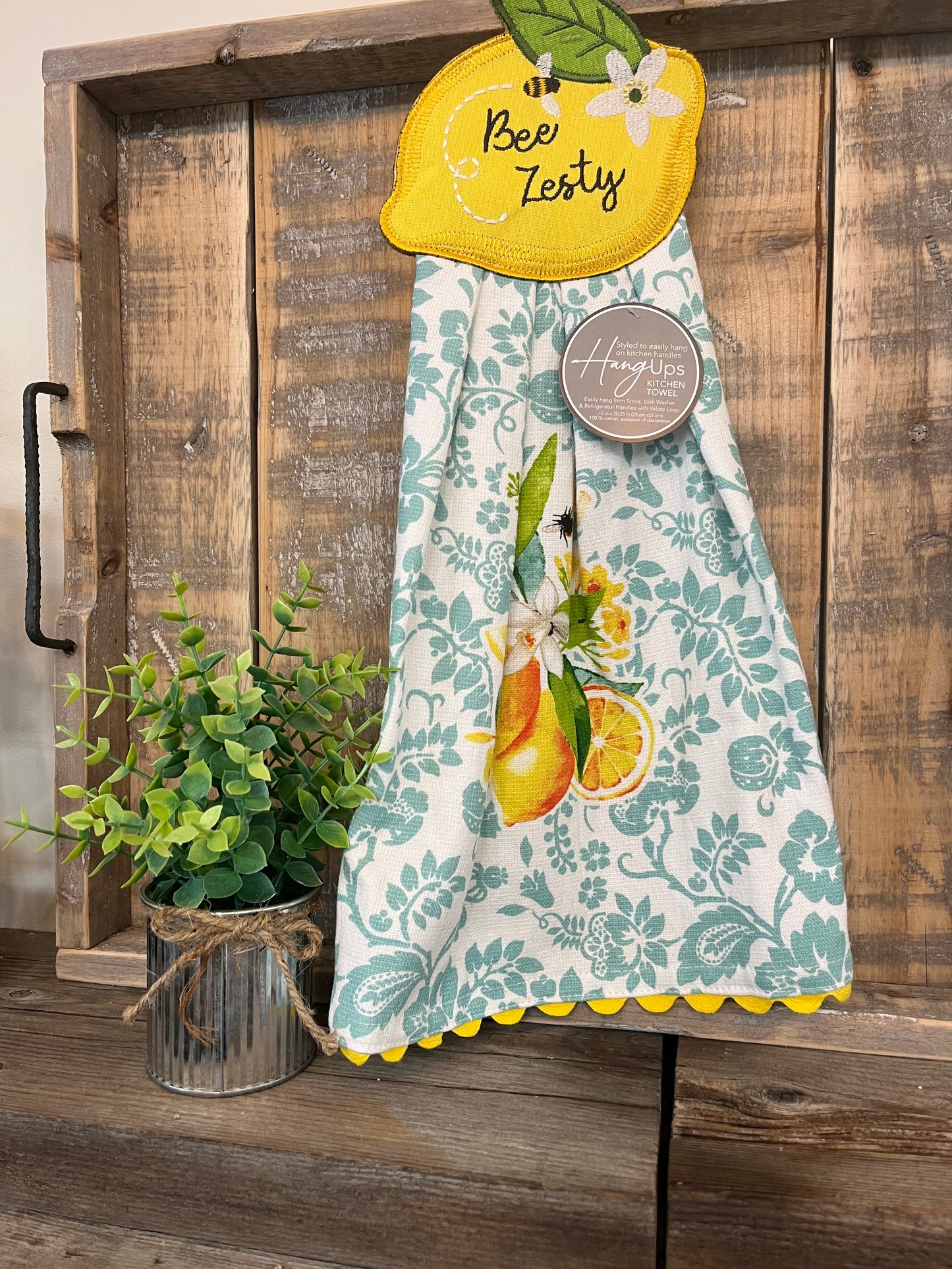 “Bee Zesty” Tea Towel