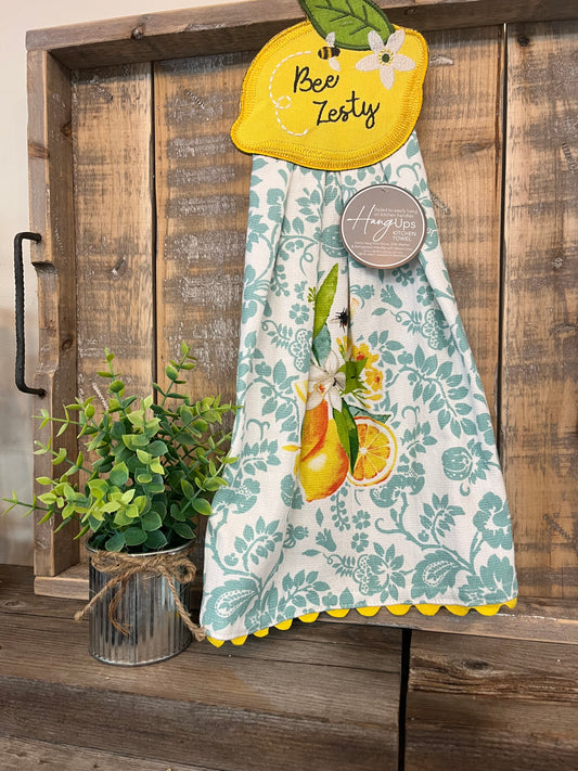 “Bee Zesty” Tea Towel