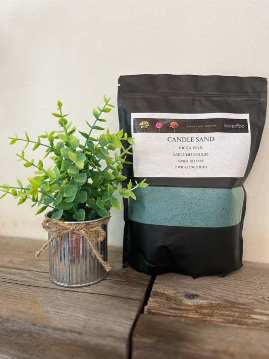 “Turquoise” Candle Sand