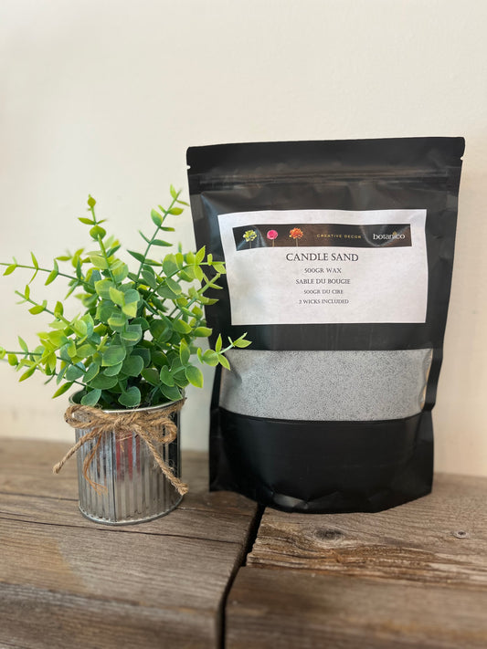“Eucalyptus” Candle Sand