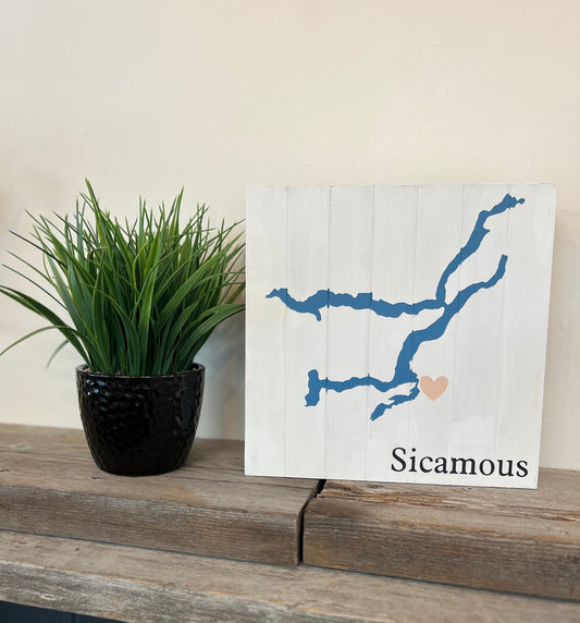“Sicamous” Custom Sign